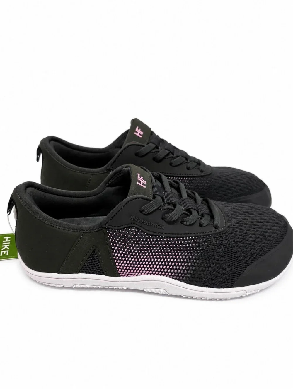 HIKE Footwear Dark Grey Pink Barefoot Sneakers Size 39 / 8 - 8.5 New